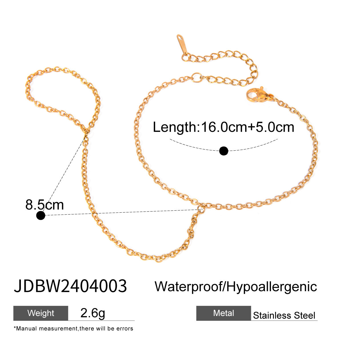 Geometric Stainless Steel Bracelet — Diamond‑Process Shine, Waterproof Hypoallergenic Minimalist Jewelry