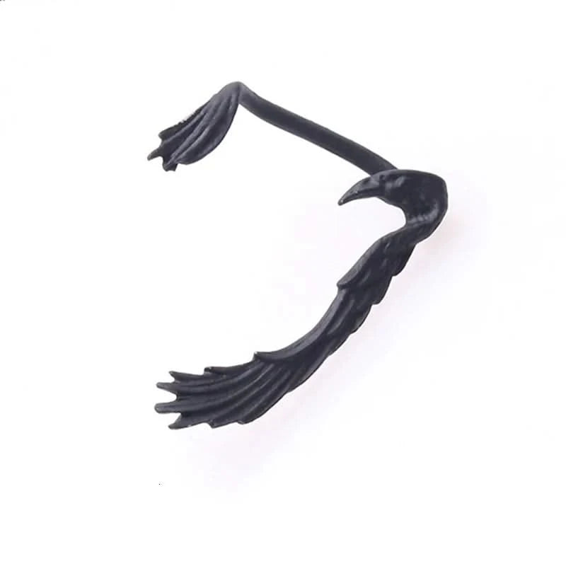 Gothic Dragon Clip Ear Cuff - Punk Rock Zinc Alloy Unisex No-Piercing Earring