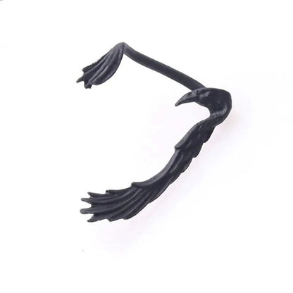 Gothic Dragon Clip Ear Cuff - Punk Rock Zinc Alloy Unisex No-Piercing Earring
