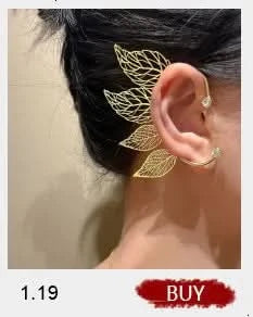 Dragon ear cuff color variation 2