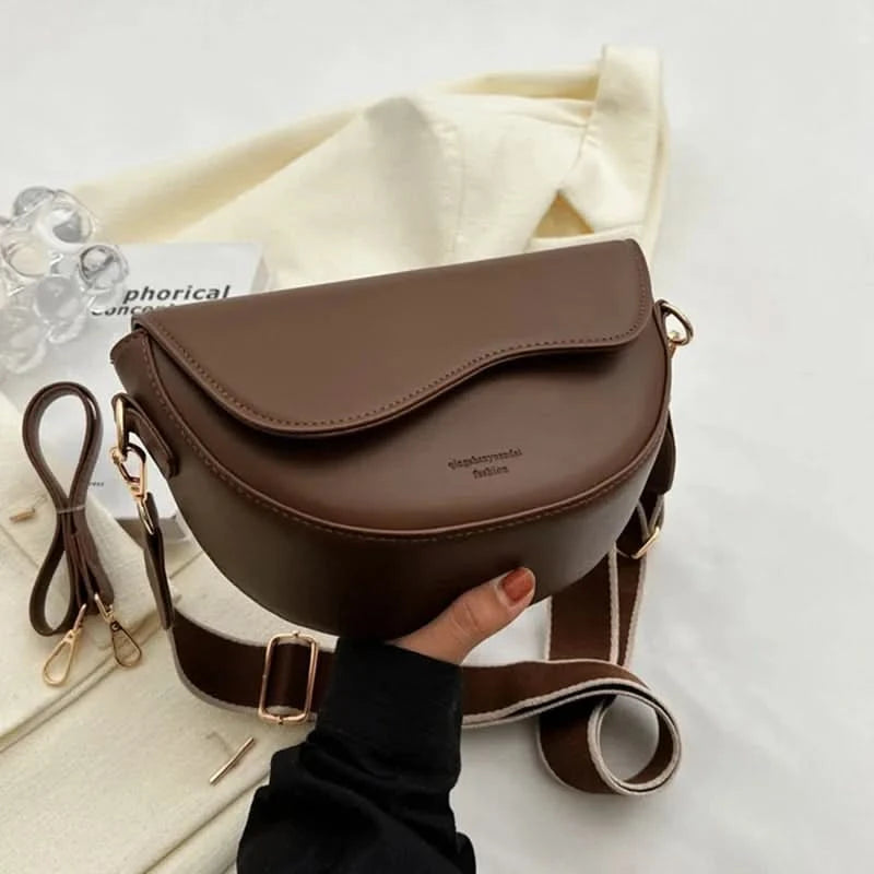 Saddle bag worn crossbody