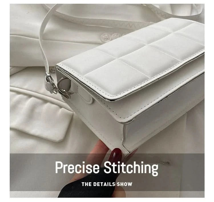 Square handbag size and scale reference