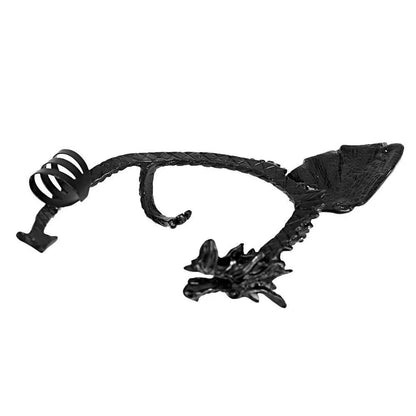 Gothic Dragon Clip Ear Cuff - Punk Rock Zinc Alloy Unisex No-Piercing Earring