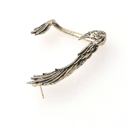 Gothic Dragon Clip Ear Cuff - Punk Rock Zinc Alloy Unisex No-Piercing Earring