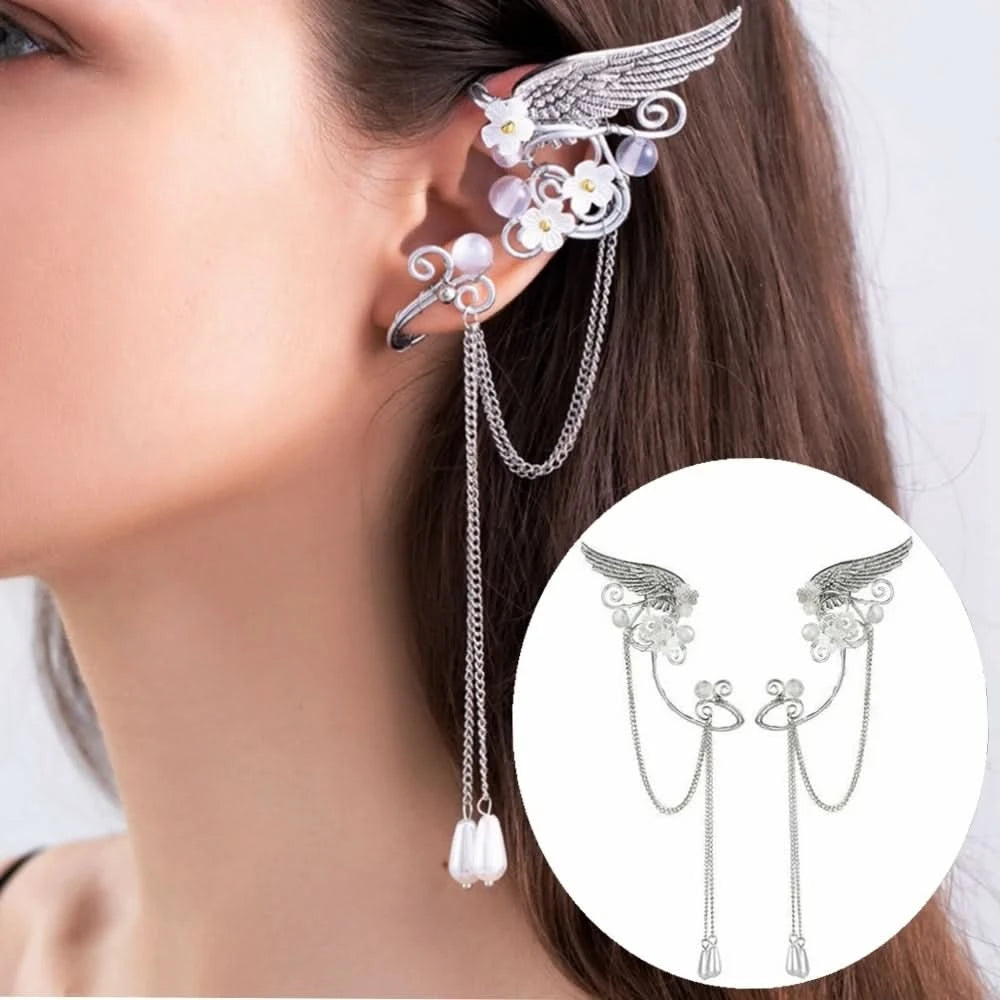 Classic elf ear cuffs fantasy earrings — main view