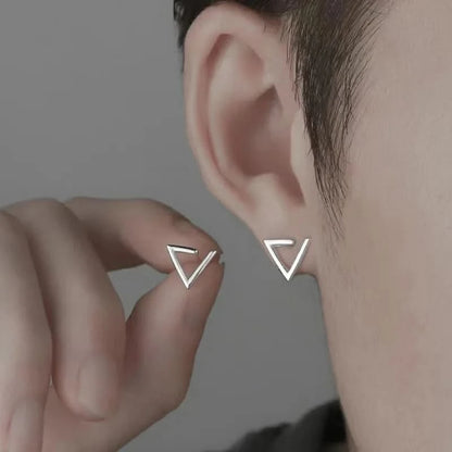 Stud hoop earrings daily-wear styling