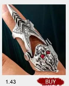 Dragon ear cuff goth styling